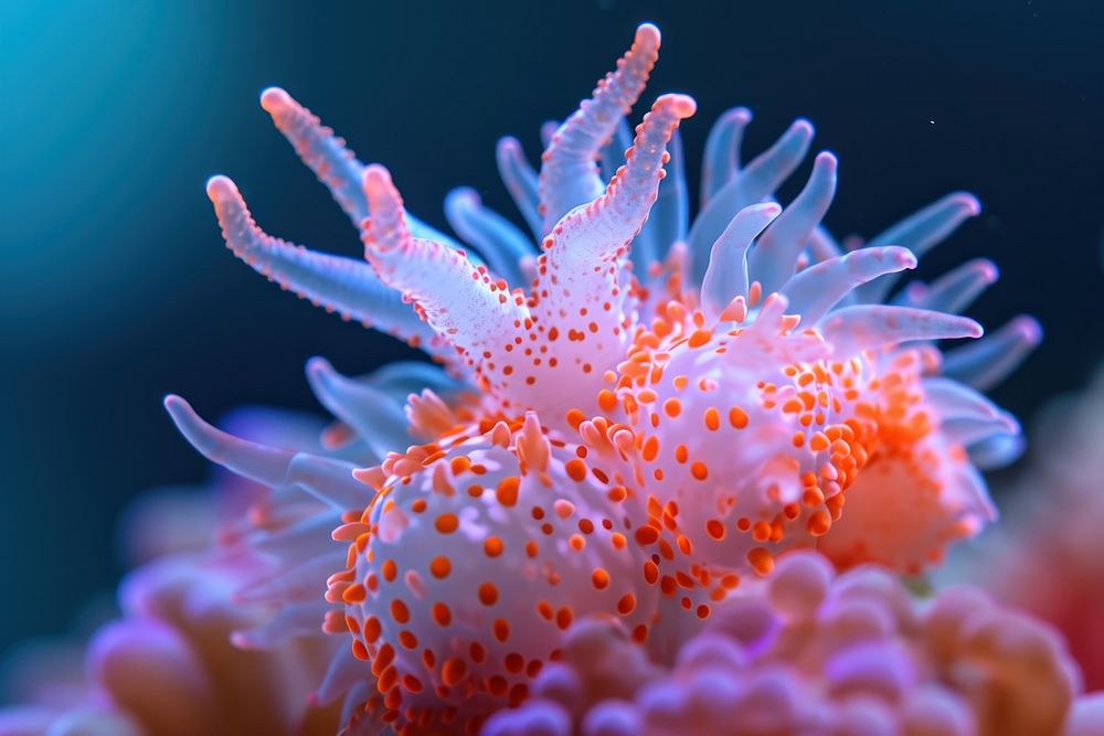Random coral underwater animal nature.