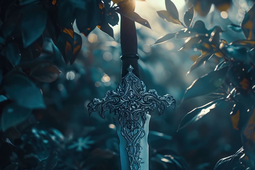 Warrior weapon dagger light spirituality. | Premium Photo - rawpixel