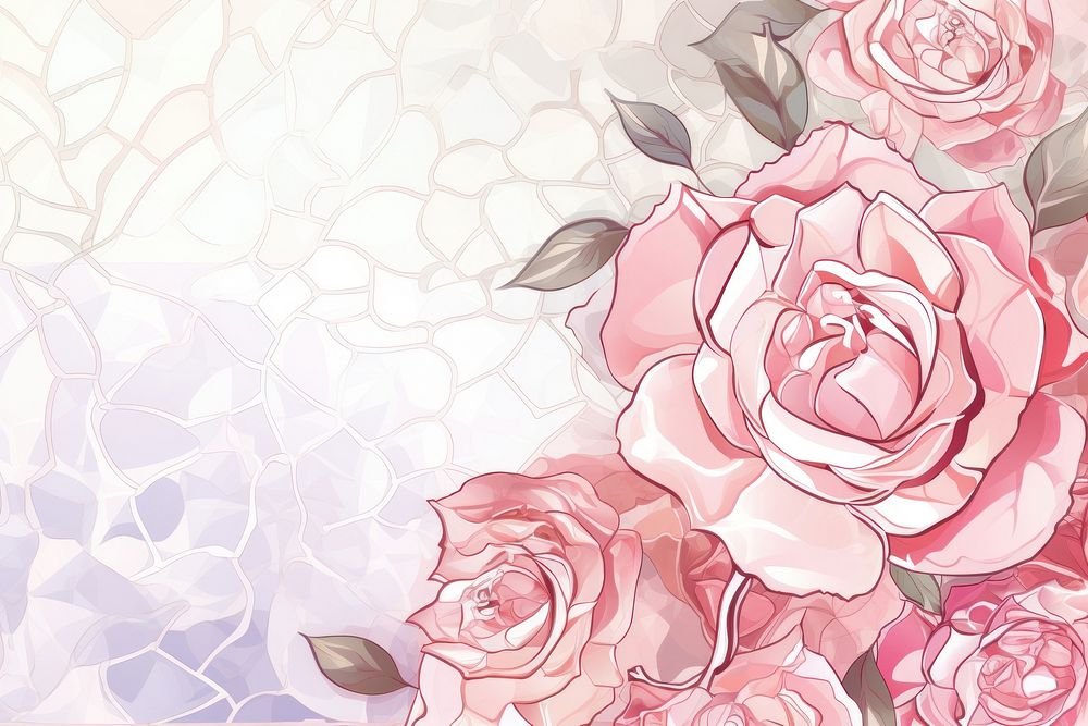 Rose frame background backgrounds pattern flower.