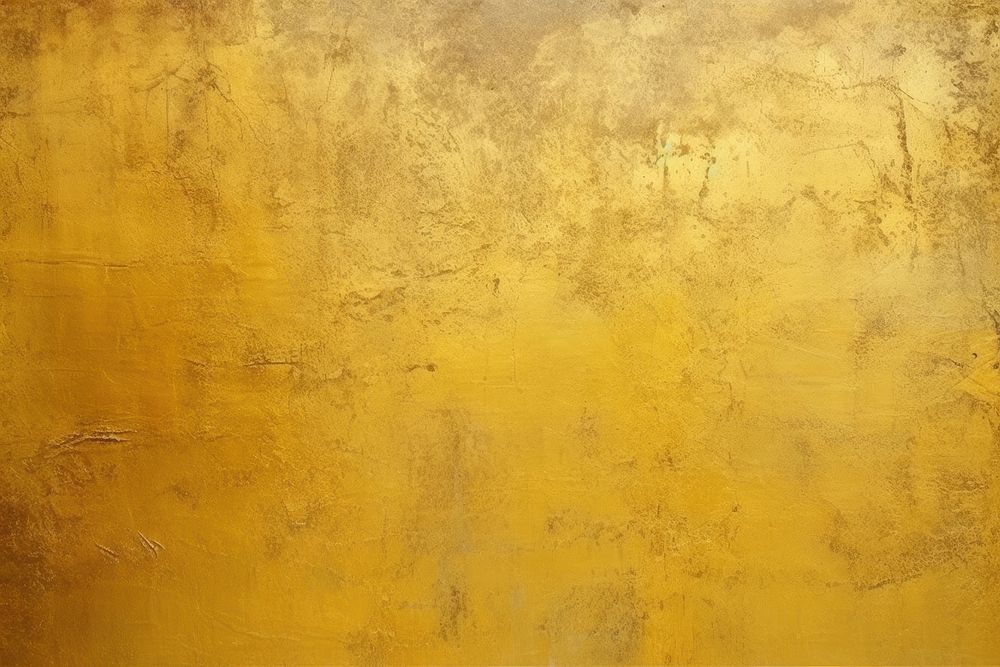 Gold painted concrete backgrounds rough wall. AI generated Image by rawpixel.