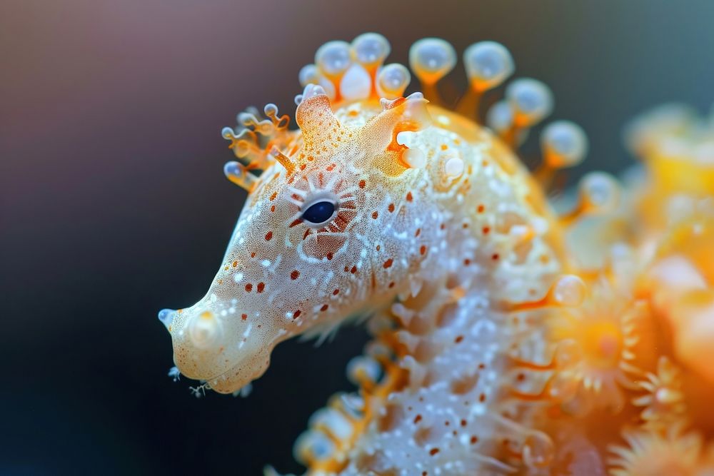 Sea horse underwater outdoors animal.