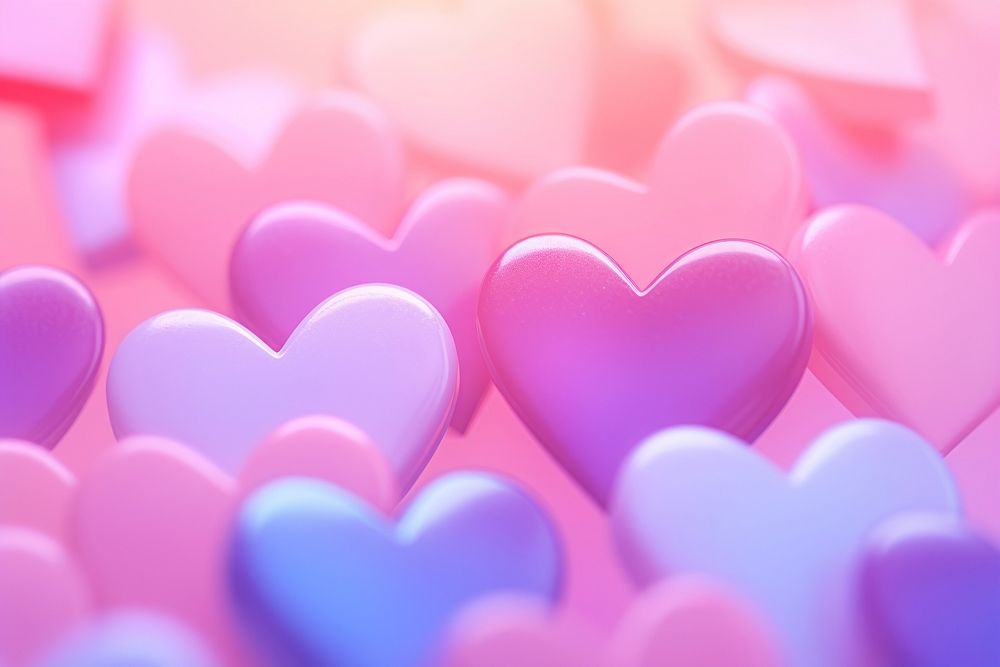 PNG Pastel neon hearts backgrounds abstract pink. 
