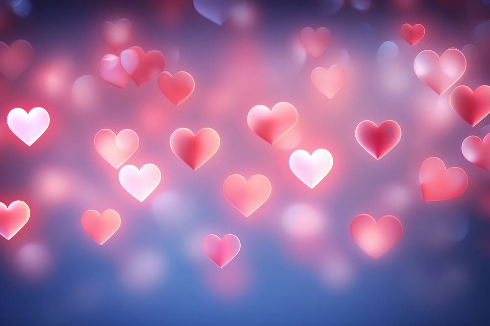 PNG Pastel neon hearts copyscape backgrounds abstract pink. AI generated Image by rawpixel.