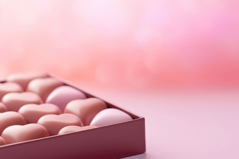 PNG A chocolate box pink pill red. AI generated Image by rawpixel.