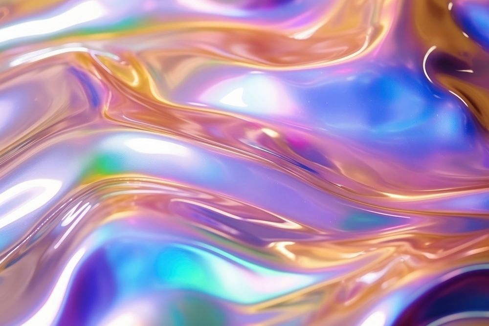 Oil liquid texture backgrounds pattern rainbow.