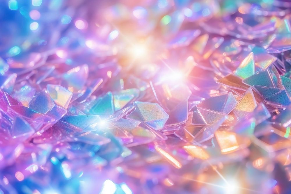 Light hologram glitter backgrounds crystal.