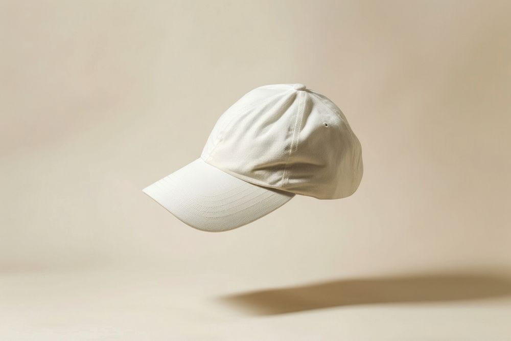 Cap white headwear headgear.
