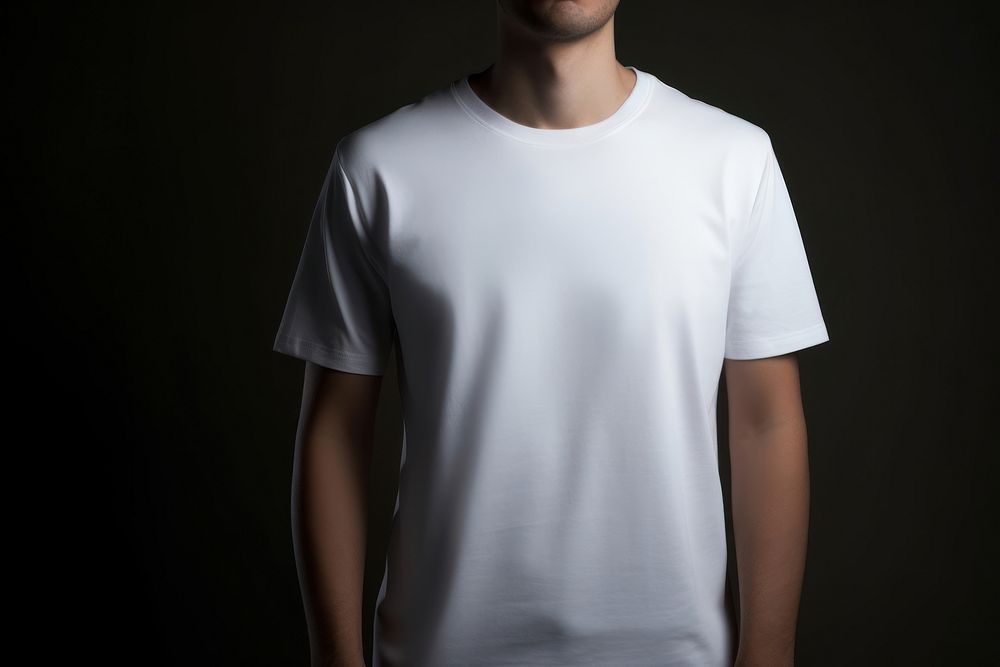 T shirt t-shirt sleeve white.
