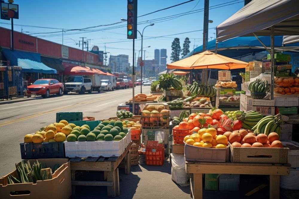 Market fruit plant city.