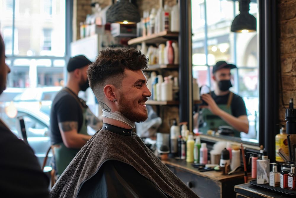 Local Barber Haircut in London barbershop haircut adult.