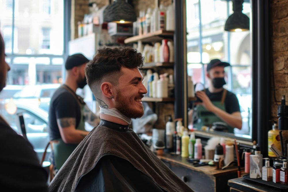 Local Barber Haircut London Free Photo rawpixel