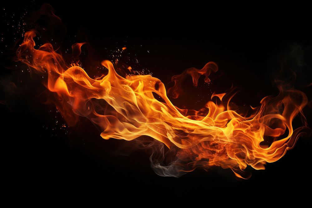 Flame effect backgrounds fire black background.