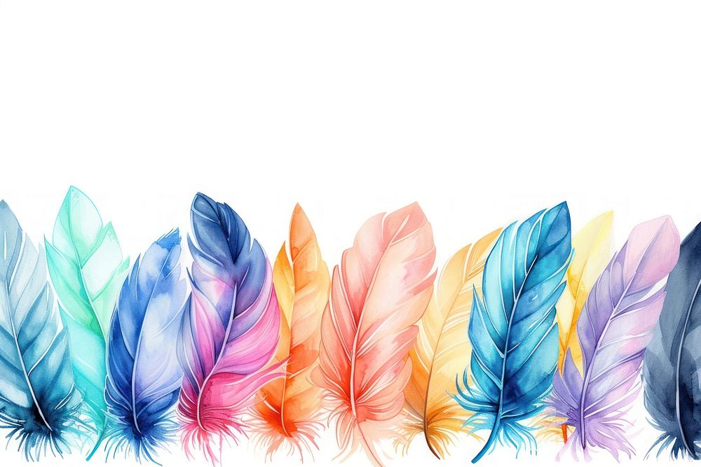 Many Feather backgrounds feather pattern.