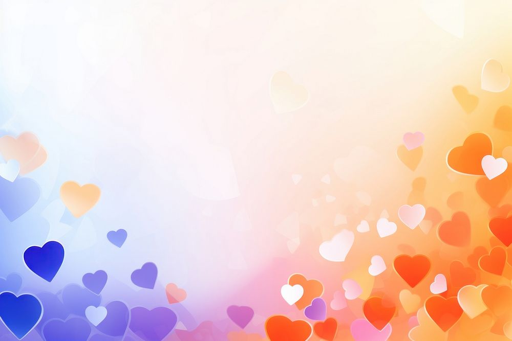 Hearts with line backgrounds abstract celebration.