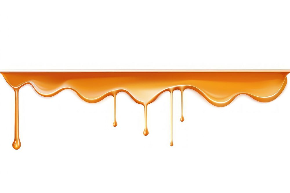 Dripping syrup white background architecture simplicity.