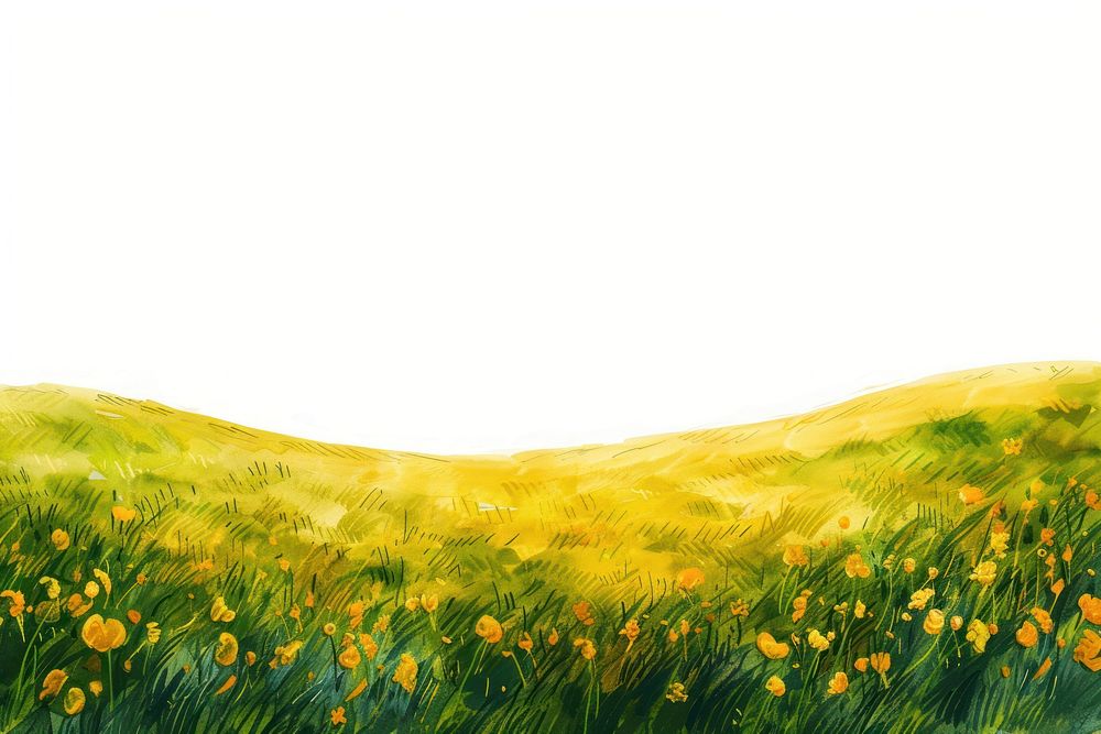 Spring painting field backgrounds.