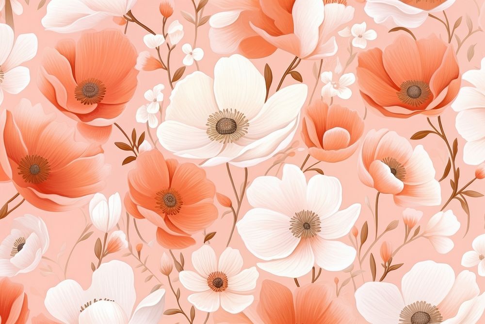 Floral pattern backgrounds flower.