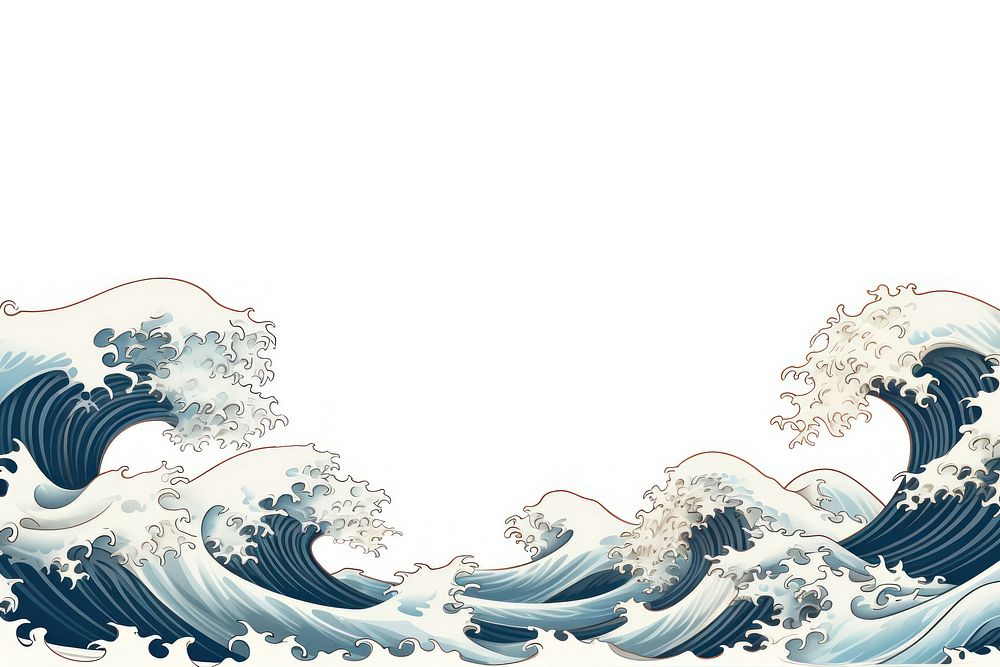Wave outdoors pattern sea.