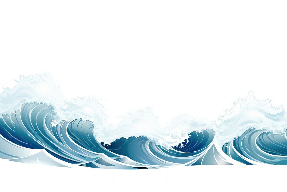 Waves outdoors nature ocean.