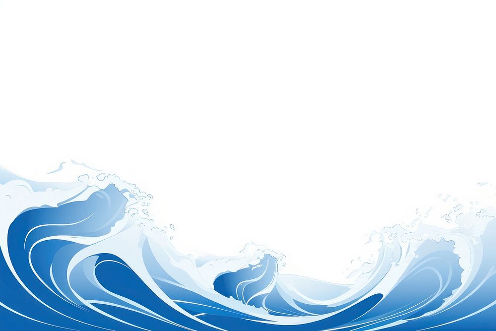 Waves backgrounds pattern ocean.