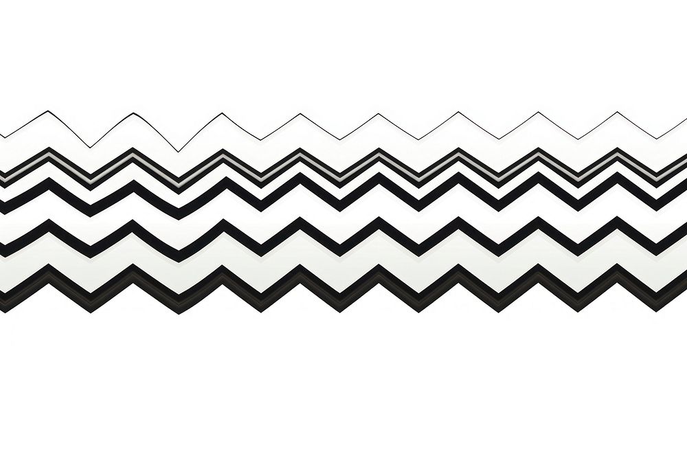 Zigzag pattern backgrounds white line.