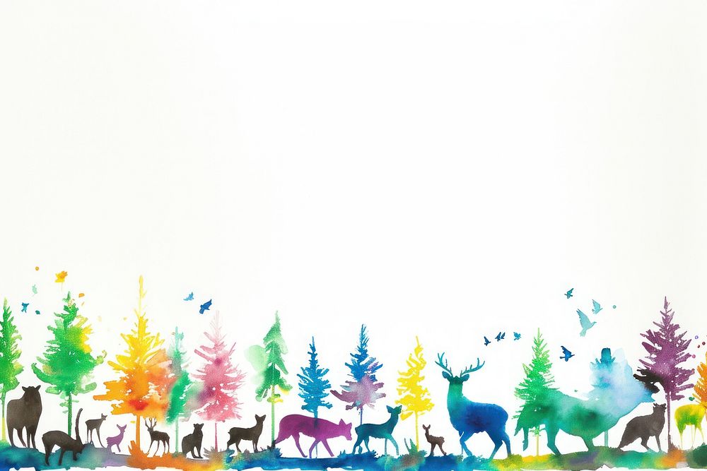 Forest animal backgrounds outdoors mammal.