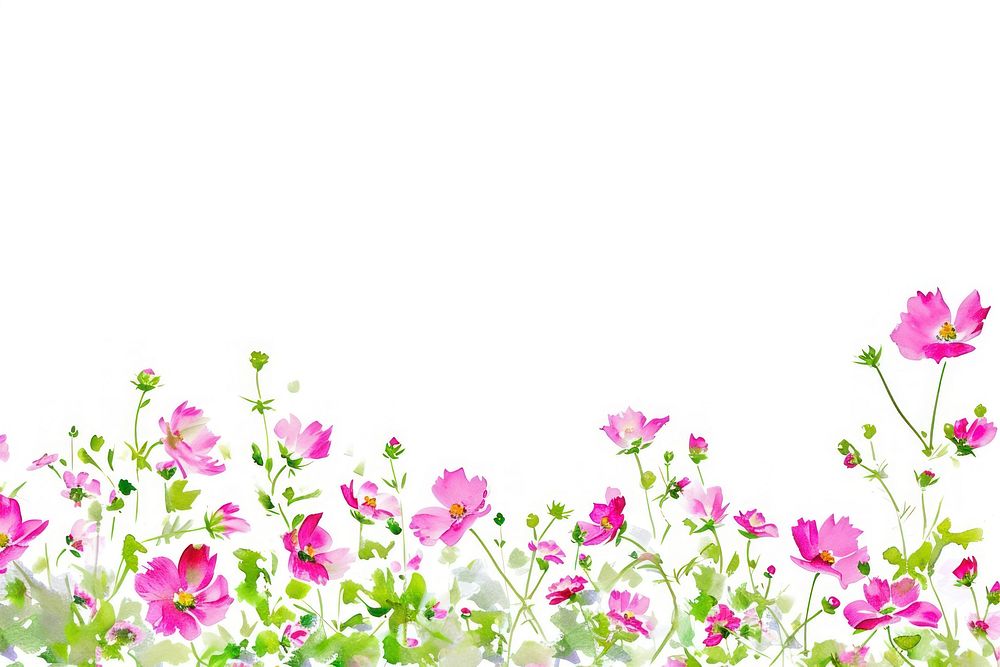 Pink tiny flowers backgrounds outdoors blossom.