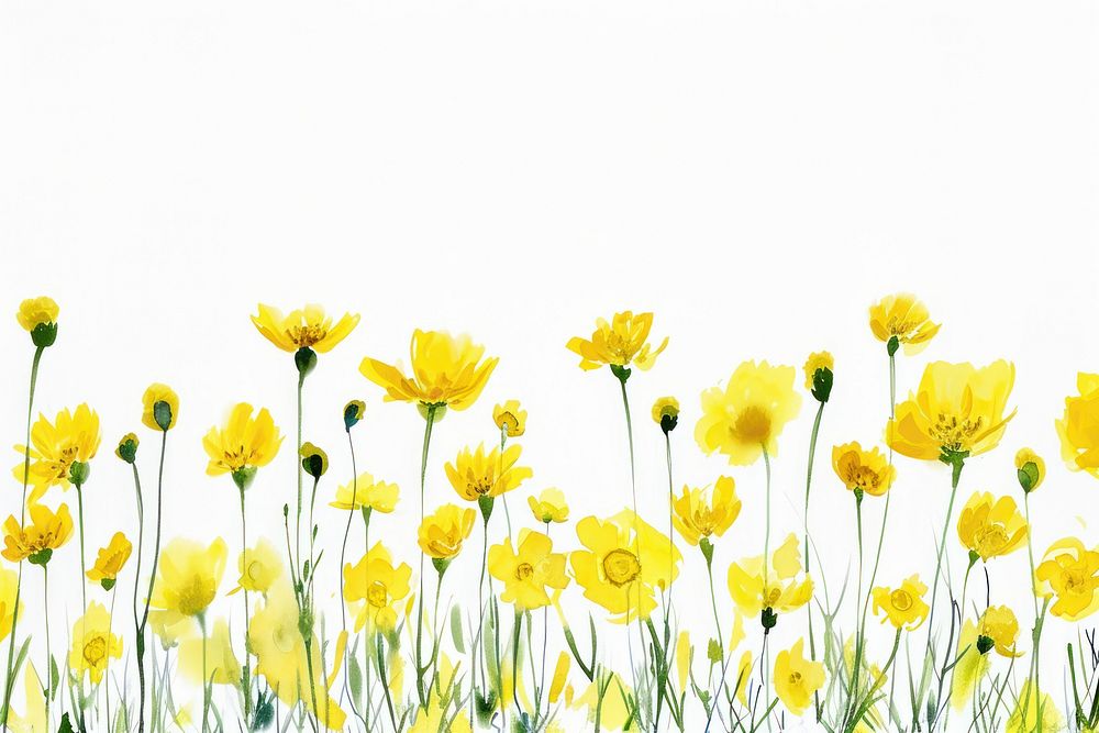 Yellow flowers backgrounds daffodil outdoors.