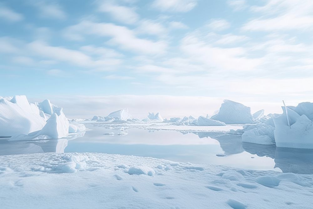 Aesthetic north pole scenery photo | Free Photo - rawpixel