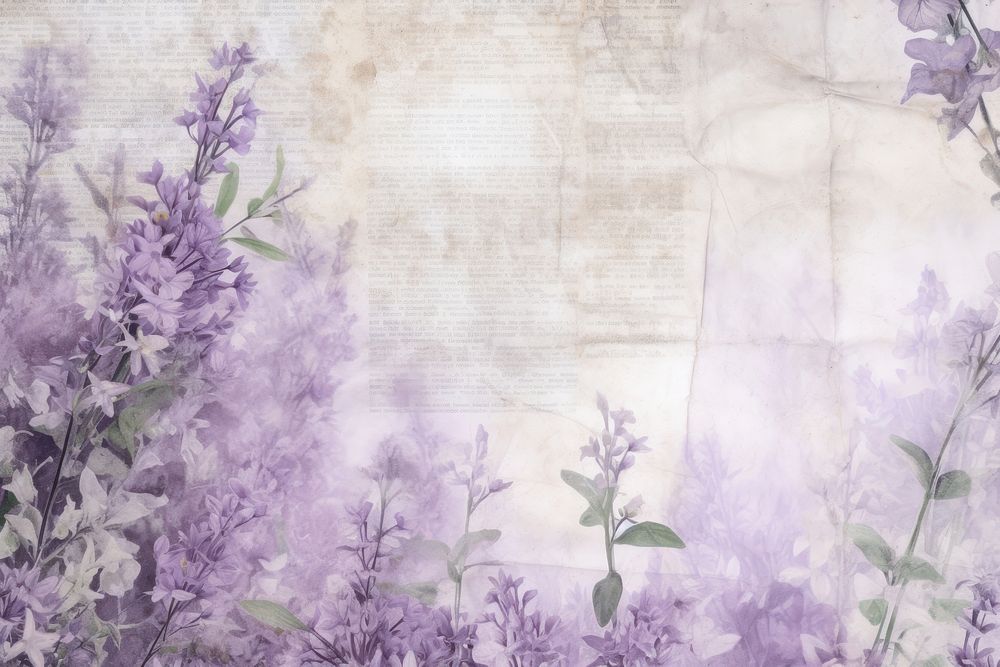 Purple lavender border backgrounds blossom flower.