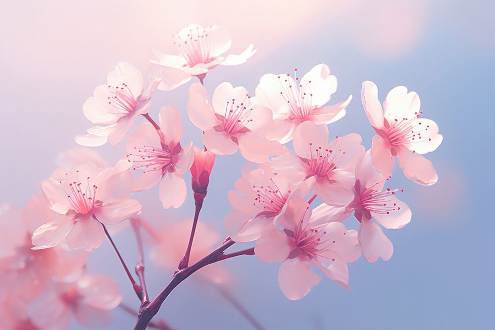 Cherry blossom flower petal plant cherry blossom.