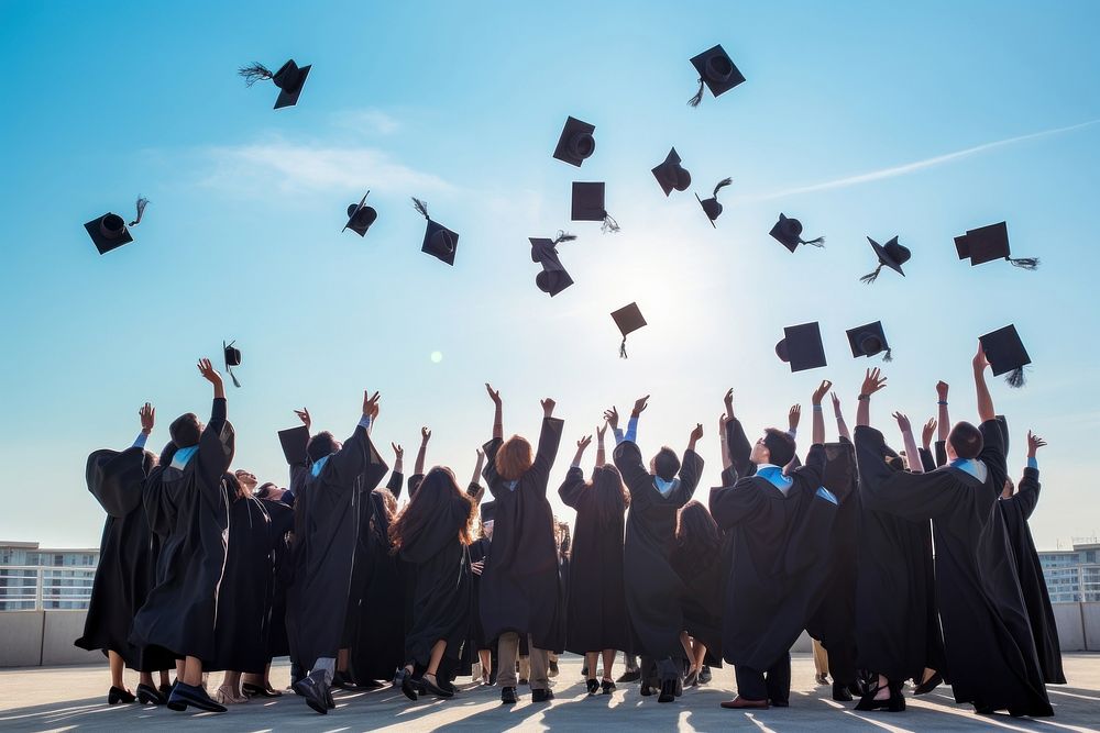 High school graduates architecture campus adult.