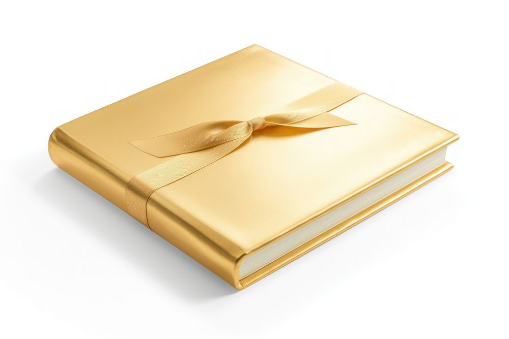 Gift book gold box.