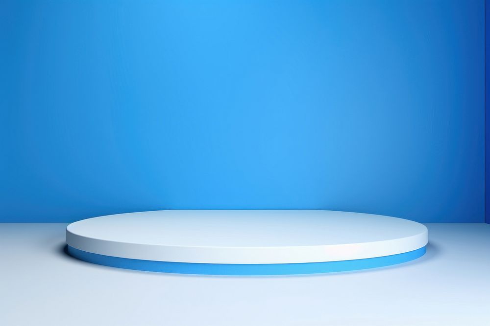 Blue electronics simplicity furniture. AI generated Image by rawpixel.