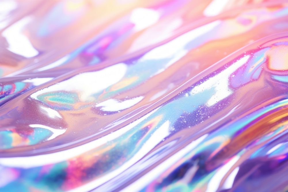 Holographic plastic texture background backgrounds rainbow purple. AI generated Image by rawpixel.