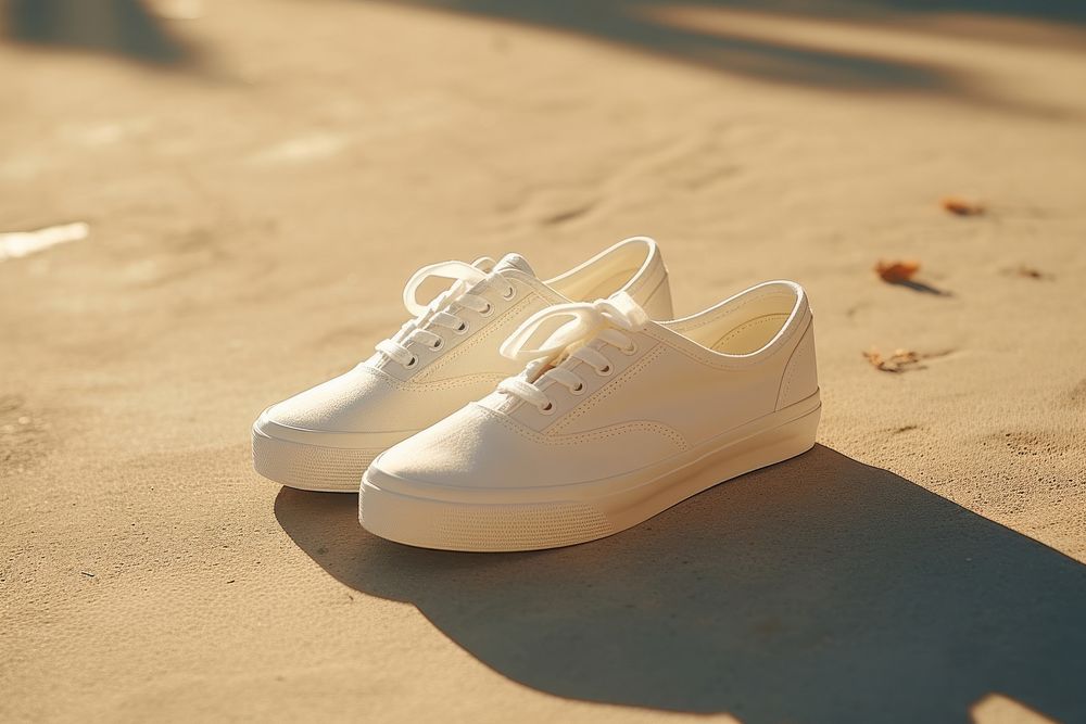 Shoes  footwear white sunlight.
