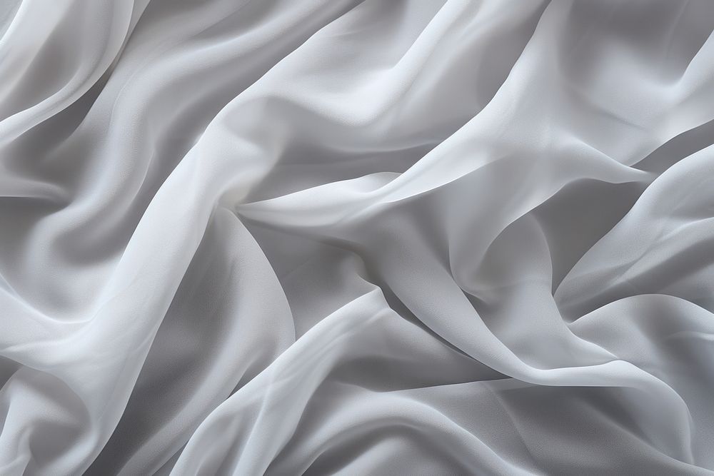 Crinkled plastic texture background backgrounds white silk. AI generated Image by rawpixel.