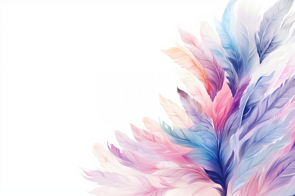 Feather border pattern lightweight backgrounds.