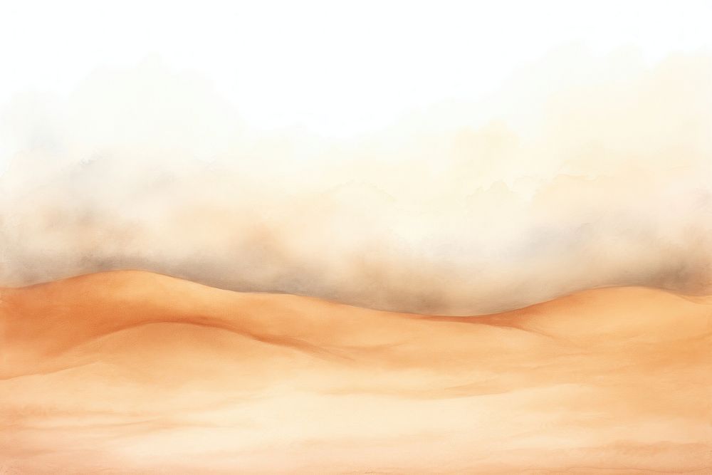 Sand landscape painting nature.