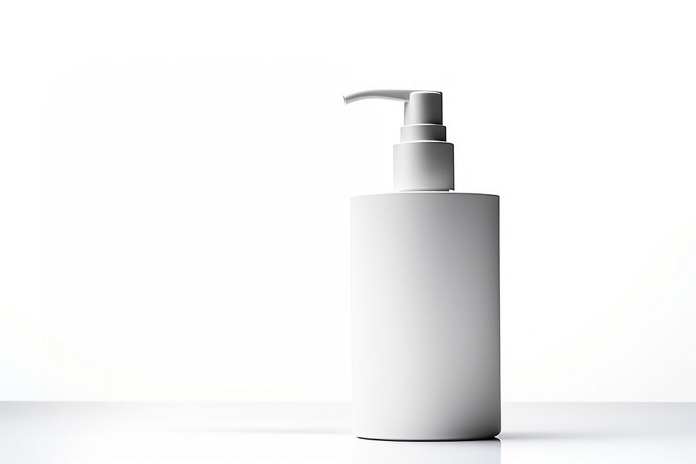 Bottle simplicity cosmetics white. AI generated Image by rawpixel.