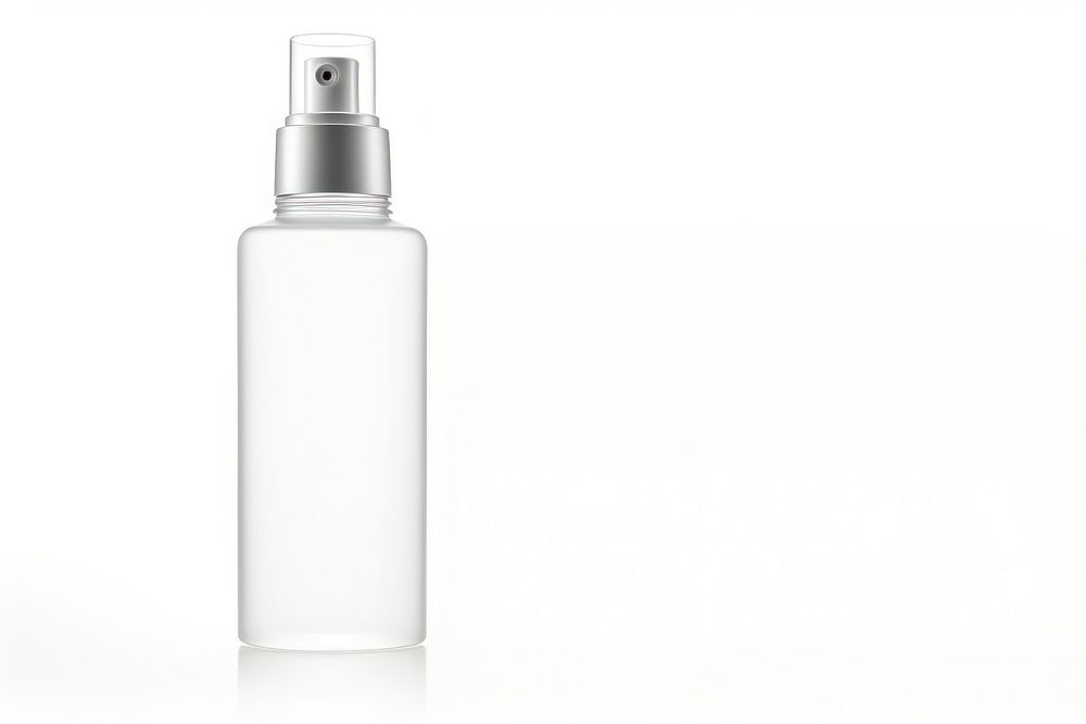 Cosmetics bottle white background container. AI generated Image by rawpixel.