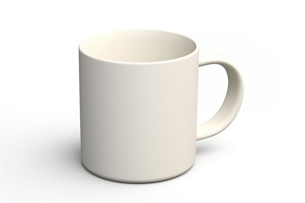 Coffee mug simplicity porcelain. 