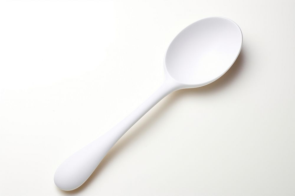 Spoon simplicity white white background. AI generated Image by rawpixel.