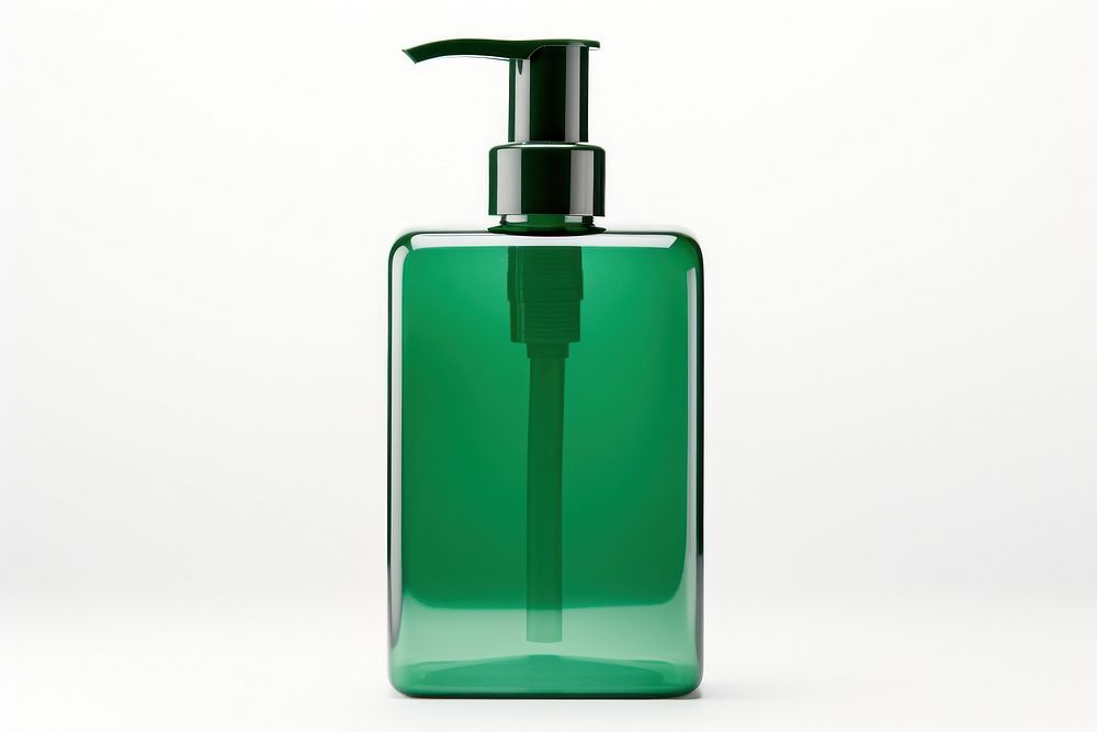 SHAMPOO BOTTLE bottle perfume green. AI generated Image by rawpixel.