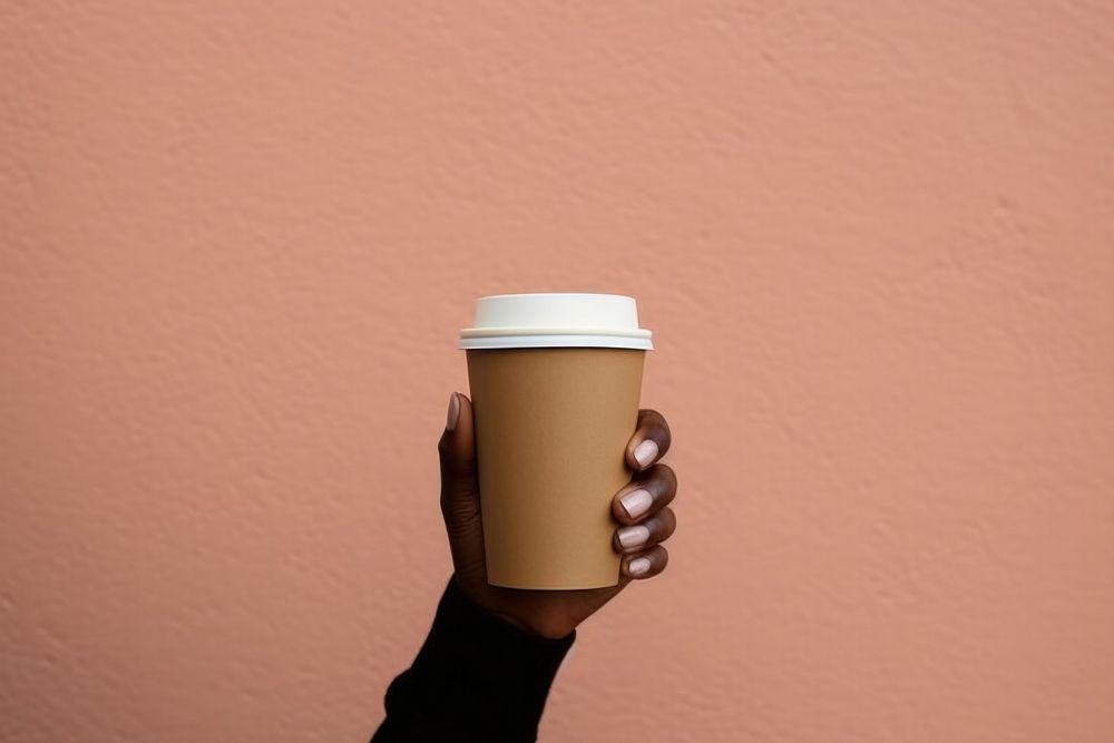 Aesthetic Photography of hanf holding coffee cup drink hand mug.