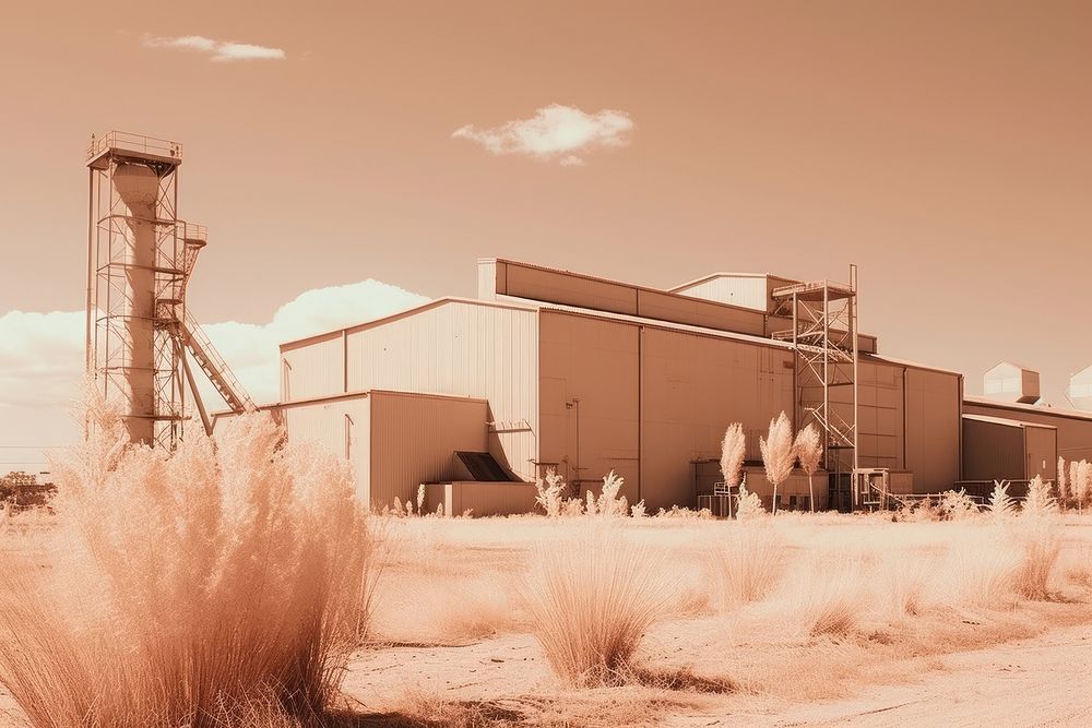 Aesthetic photography factory architecture building | Free Photo - rawpixel