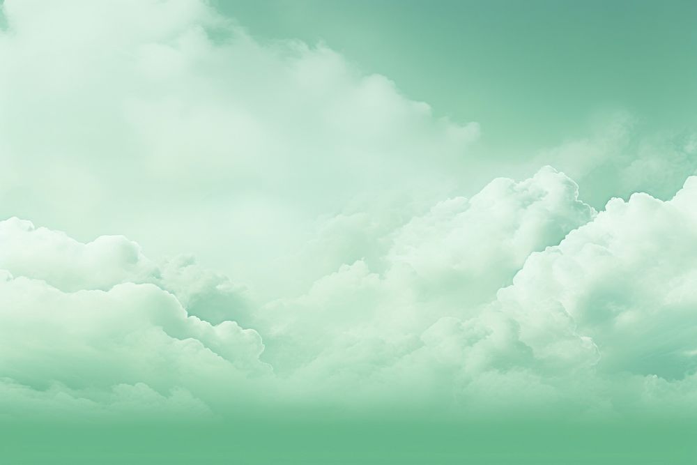 Green aesthetic sky background backgrounds outdoors nature. AI generated Image by rawpixel.