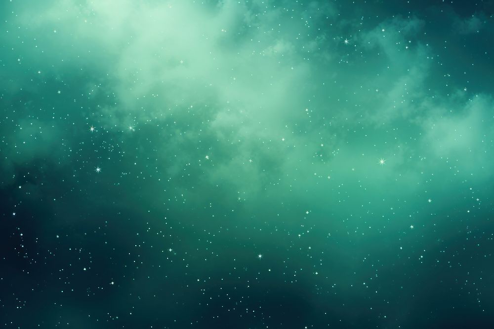 Green aesthetic sky background space backgrounds astronomy. AI generated Image by rawpixel.