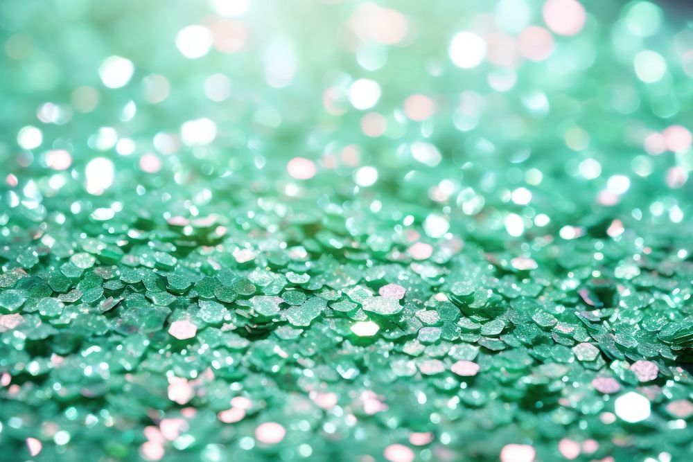 Green glitter background backgrounds gemstone jewelry. AI generated Image by rawpixel.