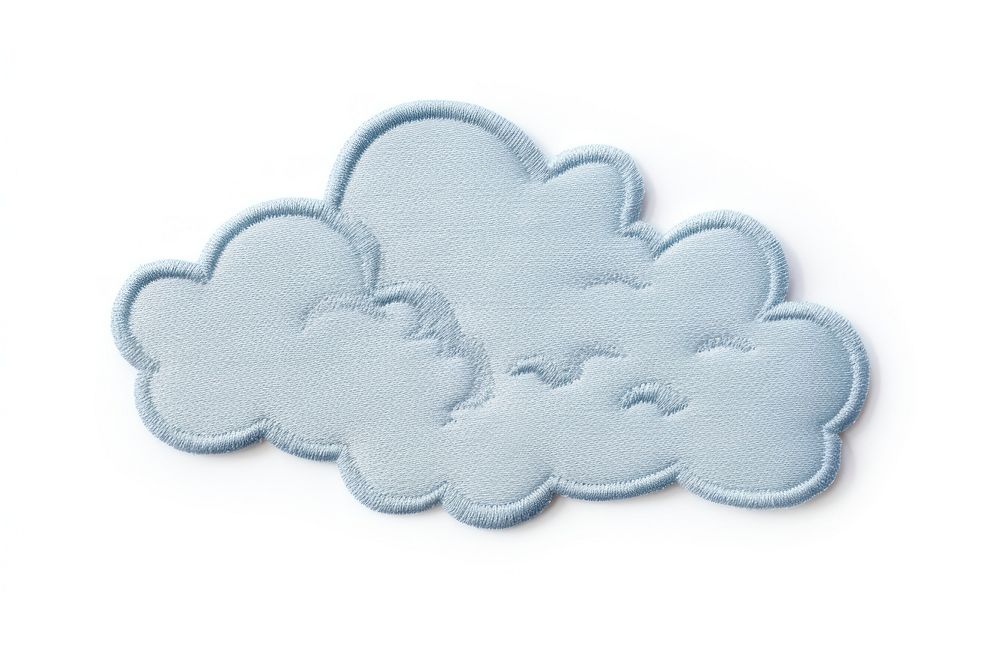 Cloud pattern white white background. AI generated Image by rawpixel.